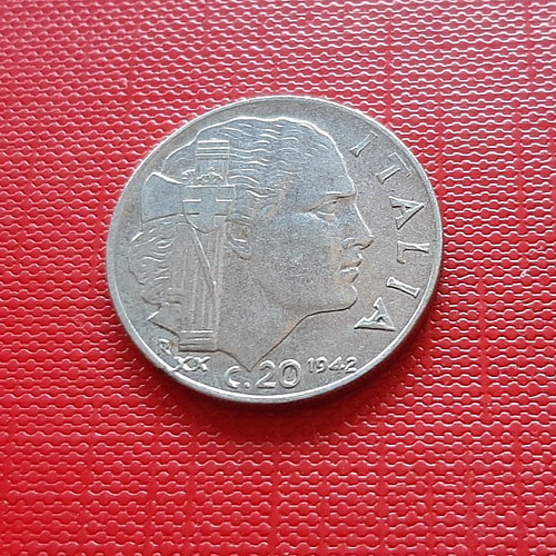 Centesimi 1942 italie - centesimi, r