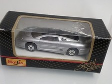 ⛔Jaguar XJ220 argento 1:64
