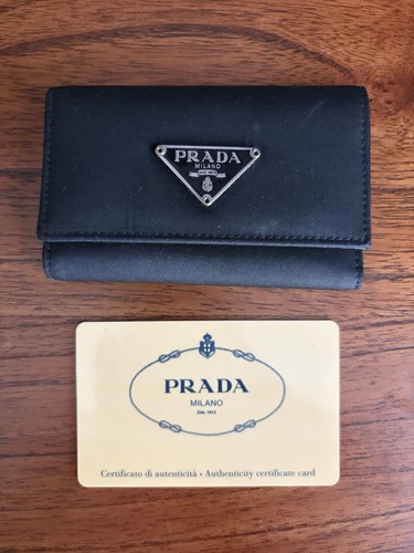 Prada portachiavi tessuto - prada,