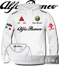 Felpa hoodie printed alfa - hoodie,