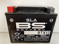 Batteria moto AGM BS YTX12 per