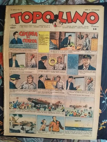 Topolino giornale 487 - 487, 1942