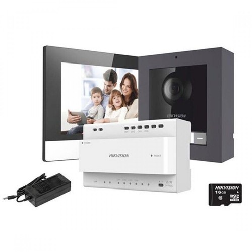 Kit videocitofono hikvision - kit, 2