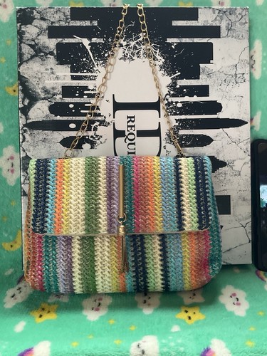 Borsa tracolla tessuto - a,