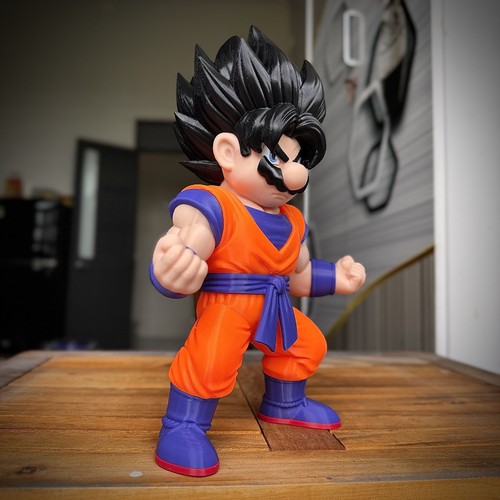 Super mario goku - super, mashup