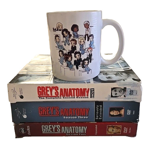 Grey anatomy dvd set lot - grey's,