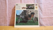 CARD EDITO-SERVICE / DE AGOSTINI : REX 750 BICILINDRICA SIDECAR (1903) [EP10]