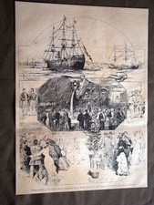 Civitavecchia nel 1880 festa - nel,
