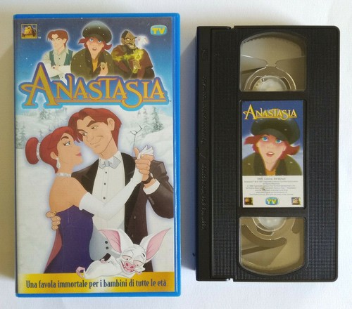 Vhs anastasia film - anastasia,