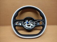 Volante Sterzo Pelle Bianco