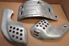 Honda XRV750 XRV 750 Africa twin RD07 piastra pattino protezione scocca telaio danneggiato