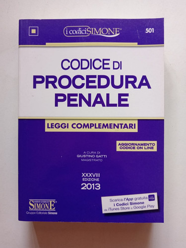 Codice procedura penale e - di,