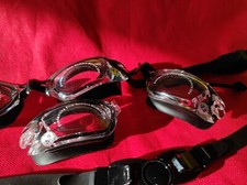  occhialini nuoto miopia sx -3,00     dx -4,00 graduati LentiTrasparenti QUALITY