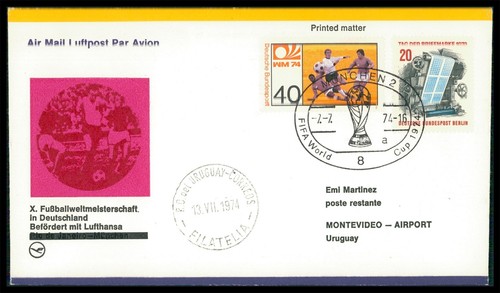 Brd lufthansa volo 1974 monaco - brd,