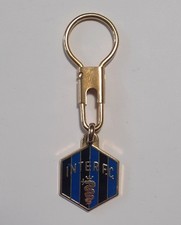 Vecchio Raro Portachiavi CALCIO SQUADRA INTER F.C. (old football keyring)