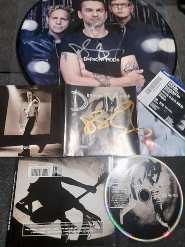 Depeche mode autograph dave - depeche,