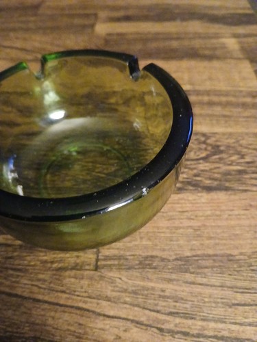 Posacenere rotondo verde - , oliva