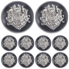  Pulsanti di cucitura fai -da -te da 10 pezzi pulsanti metallici vintage bottoni