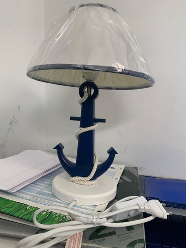 Lampada marina ancora - marina, blu