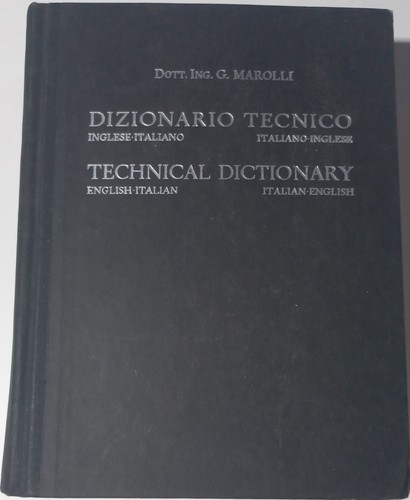 Dizionario tecnico - dizionario,