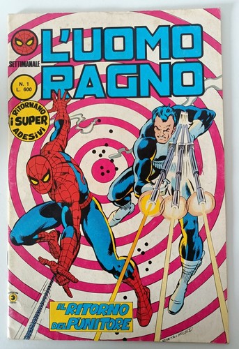 Uomo ragno editoriale - ragno,
