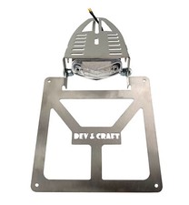 Portatarga pieghevole Adattabile Su Qualsiasi 125cc KTM Fantic Husqvarna ecc