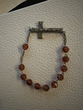 Bracciale vintage rosario - bracciale,