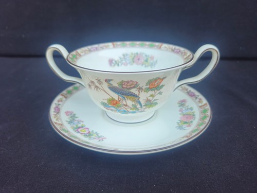 Wedgwood kutani crane - kutani, tazza