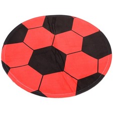  Tappeto da calcio rotondo Tappetino decorativo Tappeto da pavimento antiscivolo