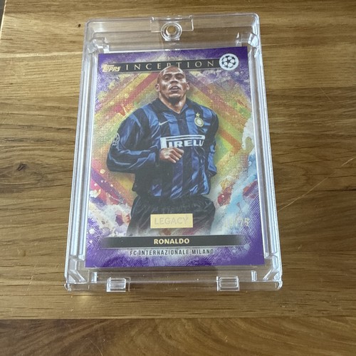 Ronaldo nazario topps - ronaldo,