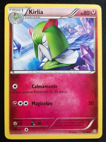 Kirlia in italiano - ,
