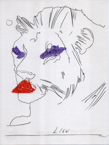 Andy warhol leone lion - ", leone/lion