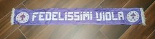 Sciarpa ultras Fiorentina Fedelissimi doppio raso anni 80 no Collettivo viola
