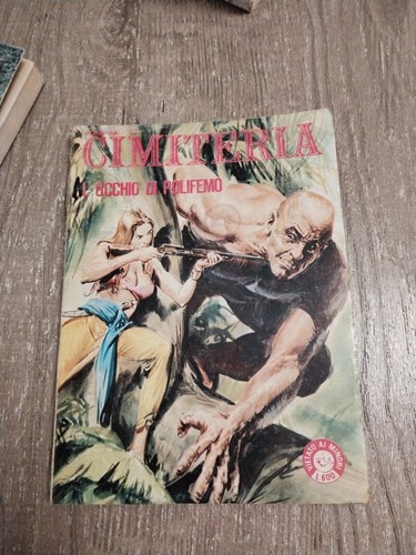 Fumetto cimiteria 86 1981 - 86,