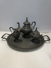 Set Da The Caffè In Peltro