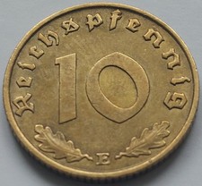 3. Reich, 10 Pfennig 1936 E