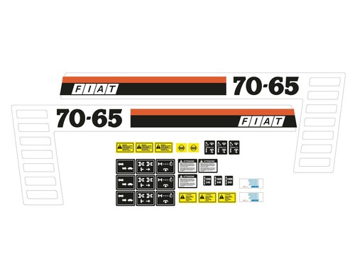Kit decalcomanie adesivi serie - kit,