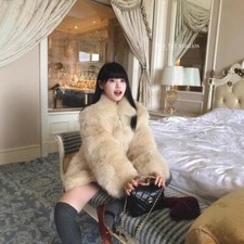 Cappotto pelliccia velluto