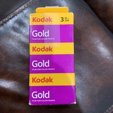 Kodak Gold 200 Color Negative 135 Pellicola 35mm (36 Esposizioni, Confezione da 3)