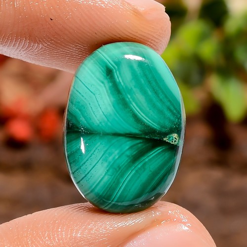 Malachite naturale ovale ct - naturale,