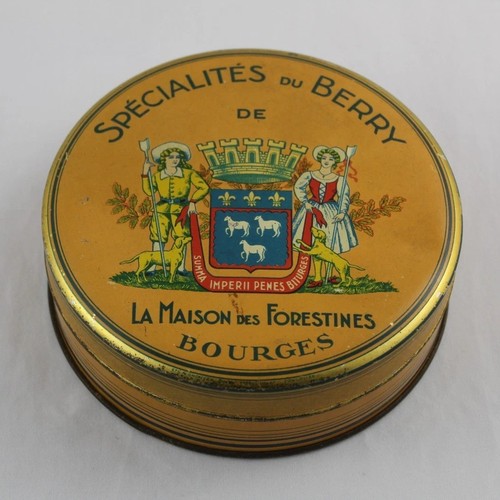 Antica scatola latta - antica,