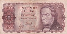 500 Schilling - Josef Ressel -