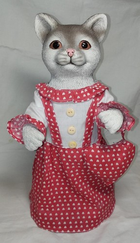 Gatto vintage resina - gatto,