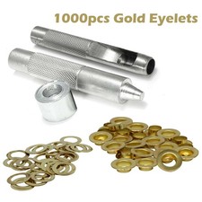 1000x 14mm Oro Occhielli Mano