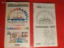 Lotto 2 cataloghi libri 1996