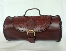 Borsa a botte in vera pelle