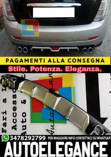 Diffusore posteriore sotto - posteriore,