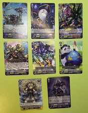 Lotto di 8 carte Vanguard