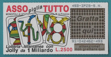 GRATTA E VINCI LOTTERIA ASSO