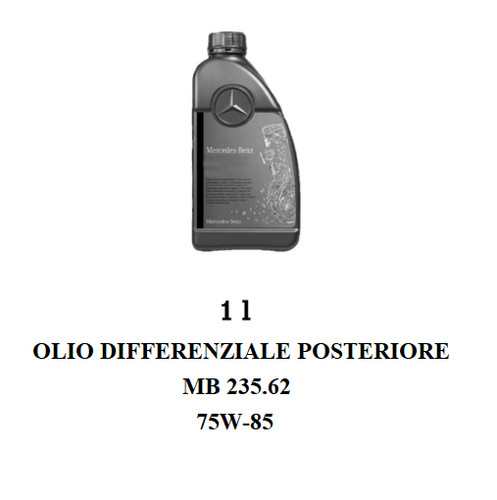 Olio differenziale asse - olio,